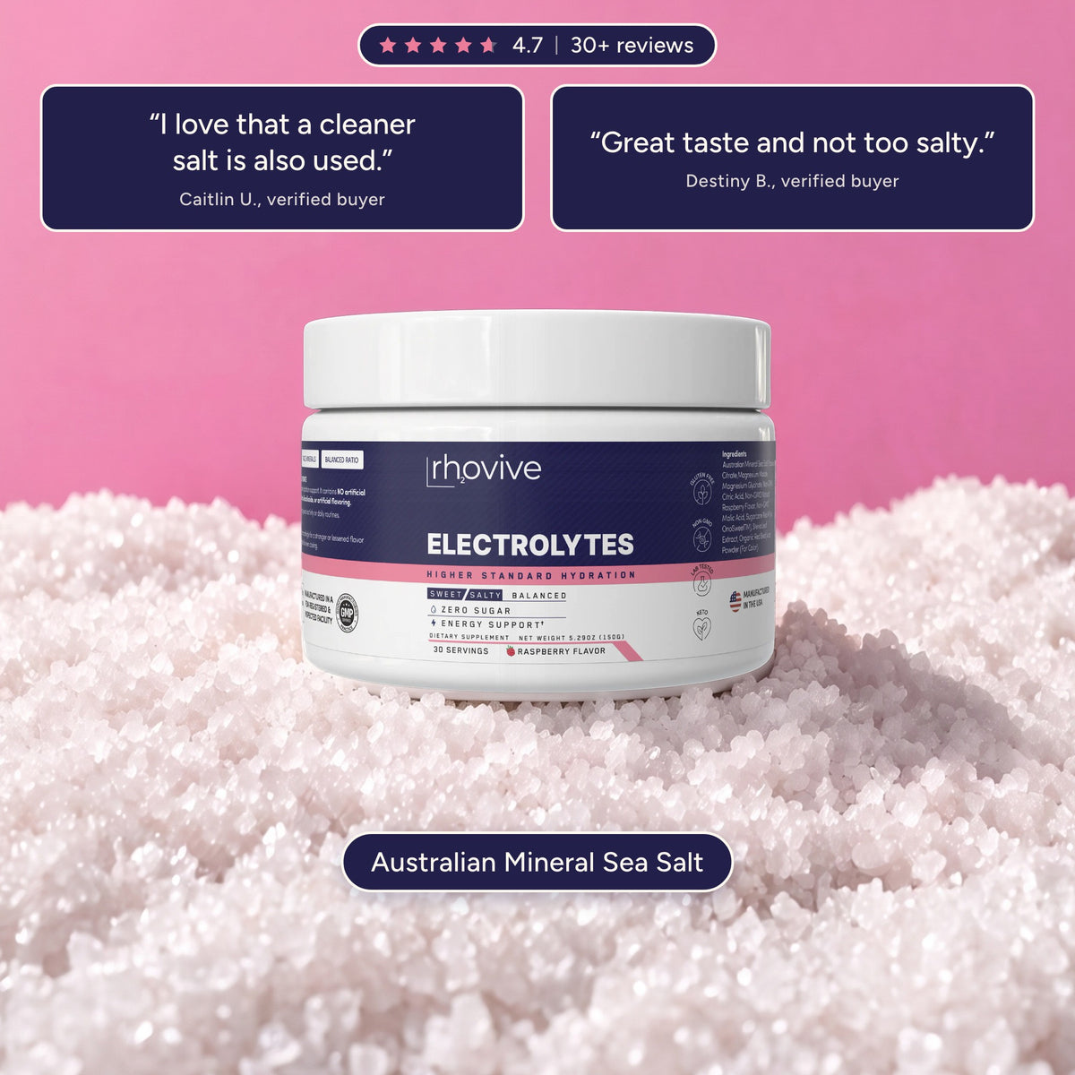 Daily Hydration Electrolyte Powder - Raspberry