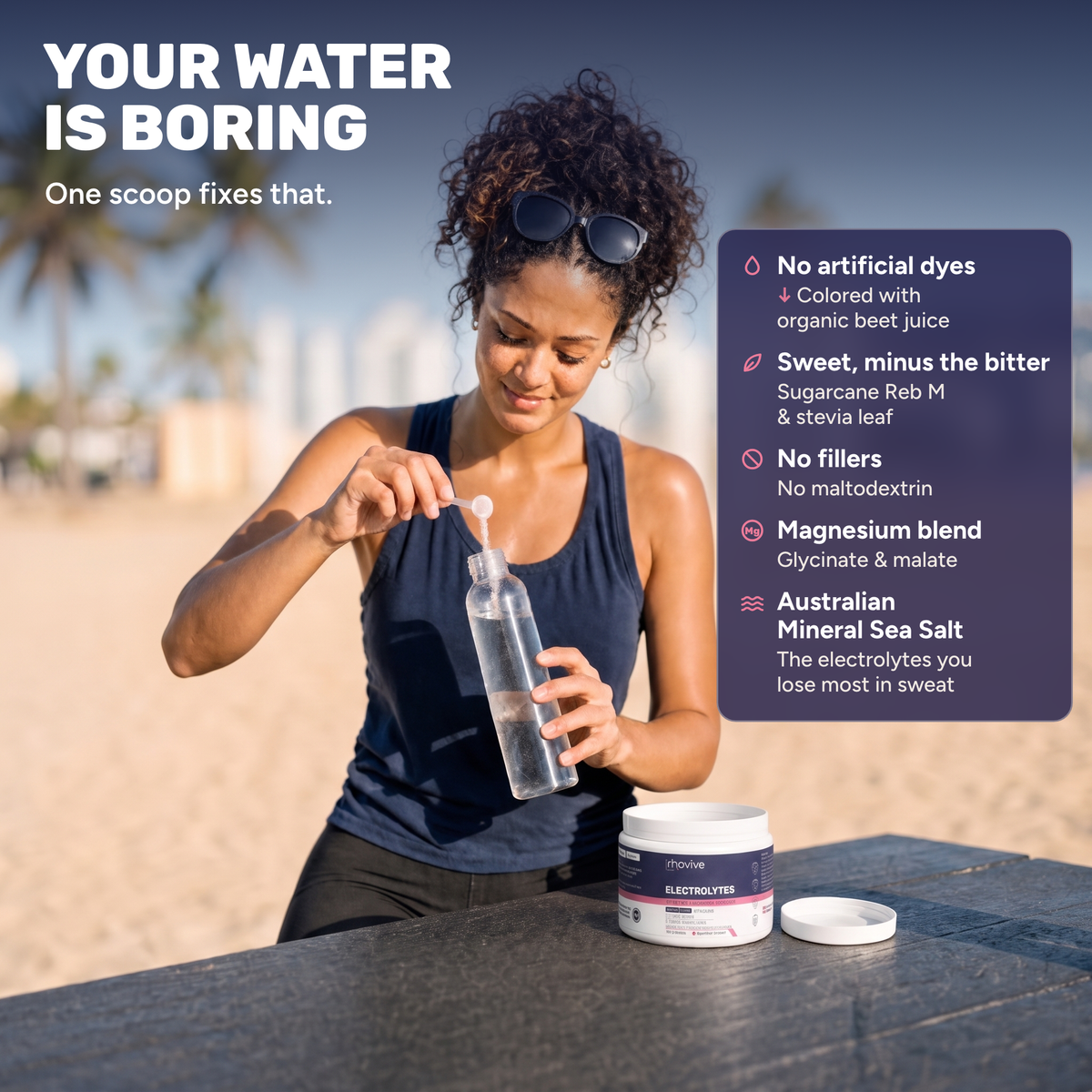 Daily Hydration Electrolyte Powder - Raspberry
