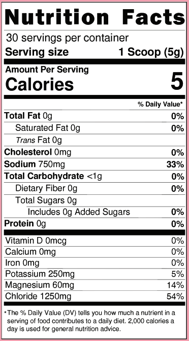 Rhovive Raspberry Electrolyte Powder - 30 Servings
