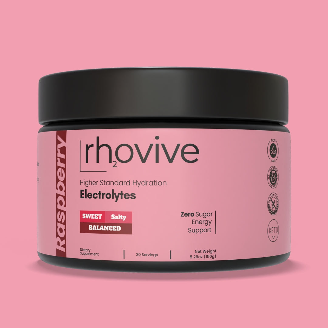 Rhovive Raspberry Electrolyte Powder - 30 Servings