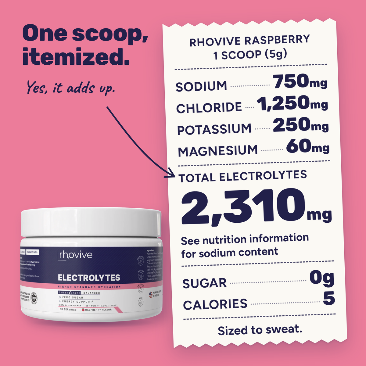 Daily Hydration Electrolyte Powder - Raspberry